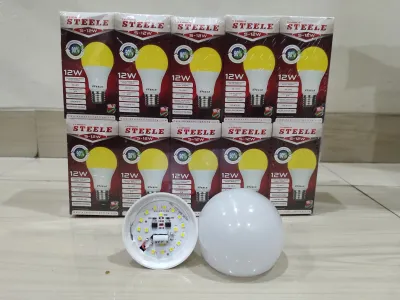 BOHLAM LED / LAMPU LED KAWACHI STEELE CAHAYA KUNING PAKET 10PCS