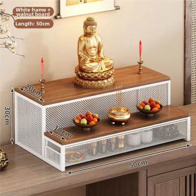 Elevated Two-layer Altar Table
