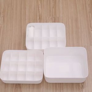 กล่องเก็บชุดชั้นใน ลิ้นชัก 3 ใน 1 ออแกไนเซอร์ กล่องจัดระเบียบกางเกงใน ถุงเท้า แบบพกพา