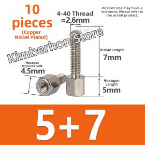 Nickel-Plated Hexagonal DB9 Connector