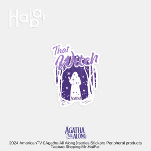Mr. Haipai "Agatha Witch" Marvel American TV Series Waterproof Computer Notebook Stylish Import Stickers