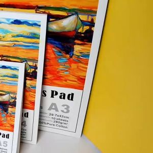 Sổ vẽ Canvas Pad khổ A3/A4/A5 10 tờ Xinbowen