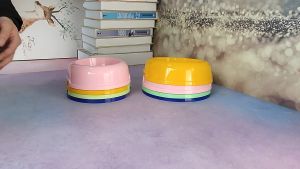 Chén ăn đơn cho Chó Mèo bằng nhựa PP (mẫu mới) - Love Pets Shop