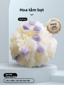 PISSA | Bông Tắm Siêu Mềm Bền Cỡ Lớn Premium