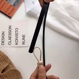 Ikat Pinggang Ban Tali Fashion Wanita Gasper Tali Sabuk Kecil Belt Wanita Lilit Dress Simple 7051 PIT