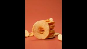 (In stock) Soft Waxy Dried Apple 250g Dried Fruit Dried Fruit Non Freeze Dried Crispy Snack