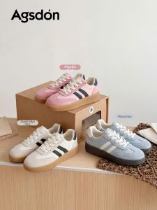 Agsdon | Summer White Platform Sneakers