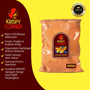 Bumbu Tabur Rasa Jagung Bakar 500gr Penyedap Rasa Aneka Snack Kentang Ayam Jamur Crispy Bumbu Instan Rasa Jagung Bakar 500Gr