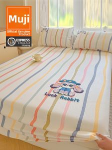 WUYINLIANGPIN | 100% Cotton Durable Thickened Bed Sheet Washable