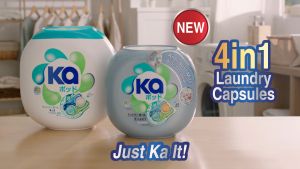 [TWIN PACK]  KA Laundry Capsules Anti-dust Mite 16g x 80pcs Refill