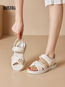 Dadong Sports Sandals Womens Shoes 2024 Summer New Arrival Casual Minimalist Flat Low Heel Velcro Beach Shoes 1455