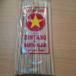 Tusuk Sate Ayam Cap Bintang 200gr / Tusuk Sate Bambu
