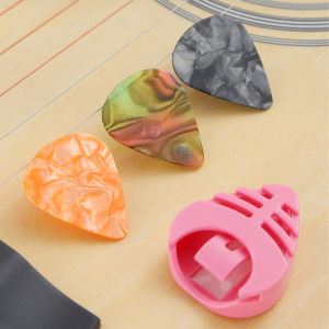 FinDee ปิ๊กกีตาร์ ขนาด 0.5mm 1mm ทรงหยดน้ำ สำหรับกีตาร์พื้นบ้าน กีตาร์คลาสสิก อูคูเลเล่ Guitar Picks