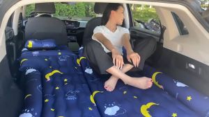 SUV Car inflatable bed Inflatable bed Trunk sleeping pad Car travel bed folding Car sofa Air bed(w/A)
