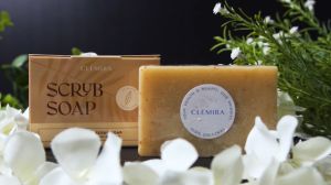 Clemira Body Scrub Sabun Daki Sabun Putihkan Kulit Scrub Body Whitening Pemutih Badan Seluruh Lulur Pemutih Badan Pemutih Ketiak Whitening Soap 100g