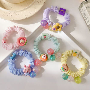 ยางรัดผม ยางรัดผมแฟชั่น สไตล์เกาหลีจี้น่ารัก การ์ตูนเชือกผมเด้งสูง หรือเป็นยางรัดผมน่ารัก สาวน้อย อุปกรณ์เสริมผม MIMOON