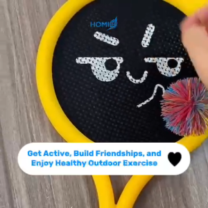 HOMIE Childrens Sports Racquet set 【2pc per set】 Indoor Outdoor Kids Play Badminton Racket Activity