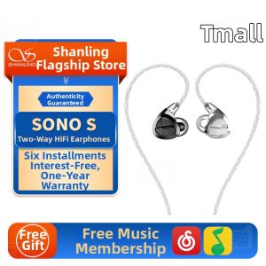 Shanling | HiFi Music Game Street Wear In-ear Headphones 3.5mm
