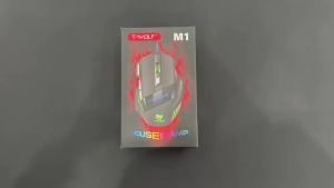 Kebidumei | KEBIDUMEI 7 Buttons Wired Mouse RGB Backlit Gaming Ergonomic Mouse 2400DPI 3 Level Adjustable for PC Laptop Windows Mac OS