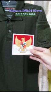 Kaos SATPOL PP Pamong Praja Polo Lengan Pendek dan Panjang PDL Tactical S - 5XL Free Bonus 3 Emblem Patch Prepet Perekat Velkro Army