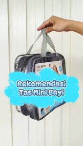 Tas perlengkapan bayi kecil / tas double saku TA-12