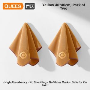 QUEES | Absorbent Lint-free Car Cleaning Towel