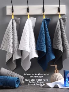 Cotton Towel for Face and Hand Use Absorbent Thick