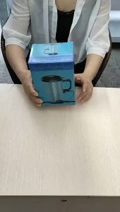 Fridye  Onever 450ML Auto Car Heating Adjustable Temperature Car Boiling Electric Kettle Boiling 12V Car Cigarette Lighter Heating Cup