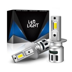 2PCS CANBUS LED H3 12V 110W 6500K LED Headlight Bulbs H3 Led High Performance Waterproof Dustproof Universal Fitment Car Bulbs