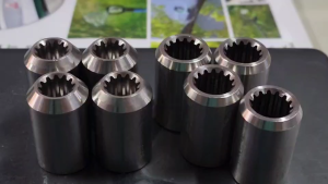 บูสเฟือง อะไหล่ปั๊มน้ำบาดาล ข้อต่อใบพัด 14ฟัน 12ฟัน สแตนเลส รูเพลาหกเหลี่ยม 12mm ปั้มบาดาลโซล่าเซลล์