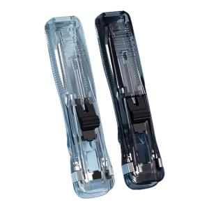 Easy-to-Use Aesthetic Push Clip for Students Replenishable Metal
