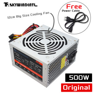 Brazil ONLY 500W ATX Power Supply 120MM Black Fan PSU 500 watt ATX Power Supply 20+4pin & SATA  Computer Power Supply For Gaming