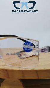 Kacamata Double Fokus Baca dan Jalan Pria / Wanita Reading Glasses Plus Anti Blue Ray - HW605RT