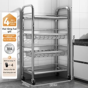 ZHUOHE | Kệ Bếp Đa Năng Inox