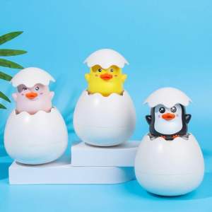 Đồ Chơi Thả Bồn Tắm Trứng Vịt Tự Nở Phun Nước Ngộ Nghĩnh Dễ Thương Cho Bé Nhiều Màu Sắc