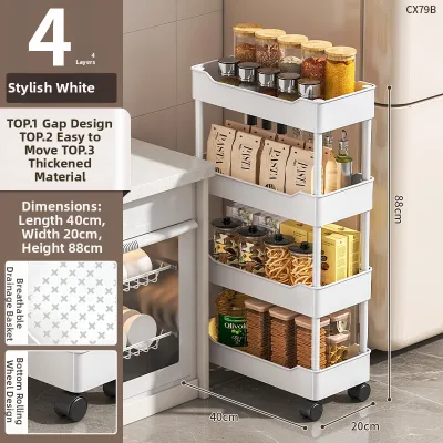 JIAJIESHI | Slim Space Storage Cabinet Drawer