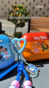 [For Airpods Zootopia] Zootopia Limited Collection เคสสำหรับAirpods 1/2/3/4 Pro ลายซูโทเปีย กันกระแทกได้ดี แถมพวงกุญแจ (พร้อมส่ง)
