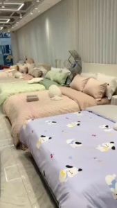 DREAMLUX Cartoon Bedsheet With Comforter Set Cozy Cotton 5in1 | Cadar Kartun King Queen Single 卡通床单