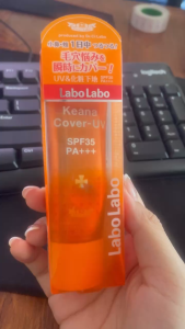 Kem chống nắng che khuyết điểm Labo Labo Keana Cover-UV SPF35PA+++ (20g) made in : JAPAN