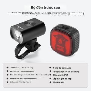 LUOKEXIONGDI | Đèn Đạp Xe treo Cao Cấp Độ Sáng Cao Điều Khiển Nhạy Bén