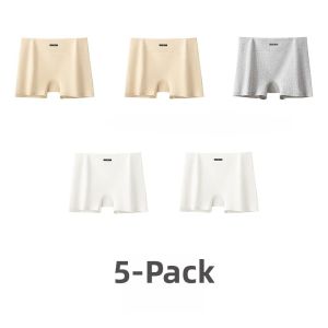 miiow | Pure Cotton Antibacterial Womens Underwear Cat Person Loose Large Size Quadrangle Pants Mid Waist Briefs Summer Online Exclusive