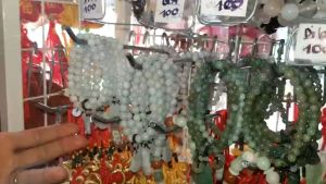 Vòng tay cẩm thạch mix mặt Phật Quan Âm-Di Lặc