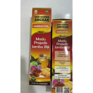 MADU SARI KURMA ANGKAK HABABSYIFA 470 GRAM MENYEHATKAN DAN MENAIKAN TROMBOSIT TUBUH