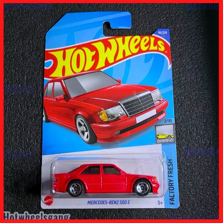 Hot Wheel Mercedes Benz 500e 2022 Model Red Mercedes 500e Diecast Car Toy Kereta Mainan Mercedes