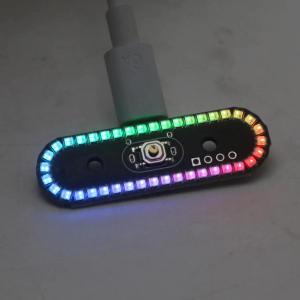 8-Effect Wireless RGB Tail Lights LED For RC Models Flashing/Rotating/Breathing | USB-C &Play Gradient Chasing Lights Car/Drone