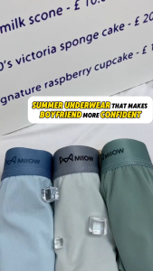 CMENIN Miiow 4Pcs Lot Men Boxer Shorts Graphene Antibacterial Ice Silk Underwear Man Boxershorts Seamless Breathable Male Panties briefs for adults men L-5XL M1511