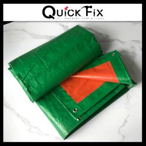 QuickFix Canvas TEBAL Canopy 6ft Kaki 8ft 9ft 10ft 12ft Thick Kanvas Khemah Kolam Tutup Kereta Lori Atap Shading Awning