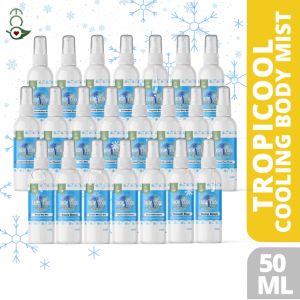 Eco Love ISLAND BLUEBELL Tropicool Body Mist Cooling Mist Aircon in a Bottle Shirt & Body Cooling