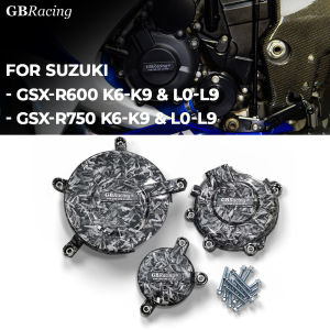 protector de motor moto gbracing For SUZUKI GSX-R 600/750 Engine Cover Set K6 - L9 Starter Cover Clutch Cover Alternator Cover
