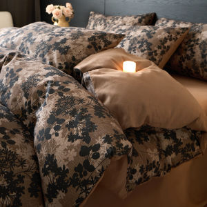 SHAYA | French Retro Luxurious Thick Flannel Cotton Bedding Set